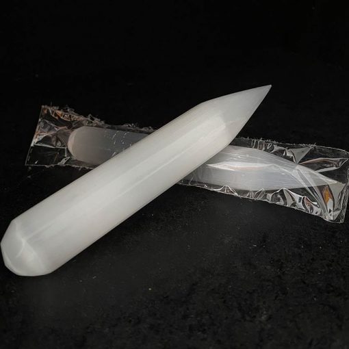 16cm Massage wand pointed Selenites