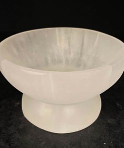 10cm Bowl with Support Selenites