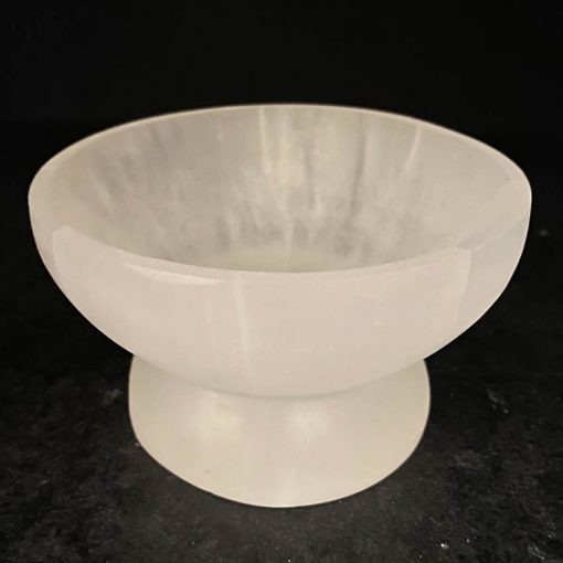 10cm Bowl with Support Selenites