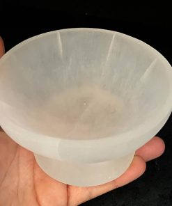 10cm Bowl with Support Selenites