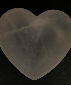 10cm Heart Bowl Selenites